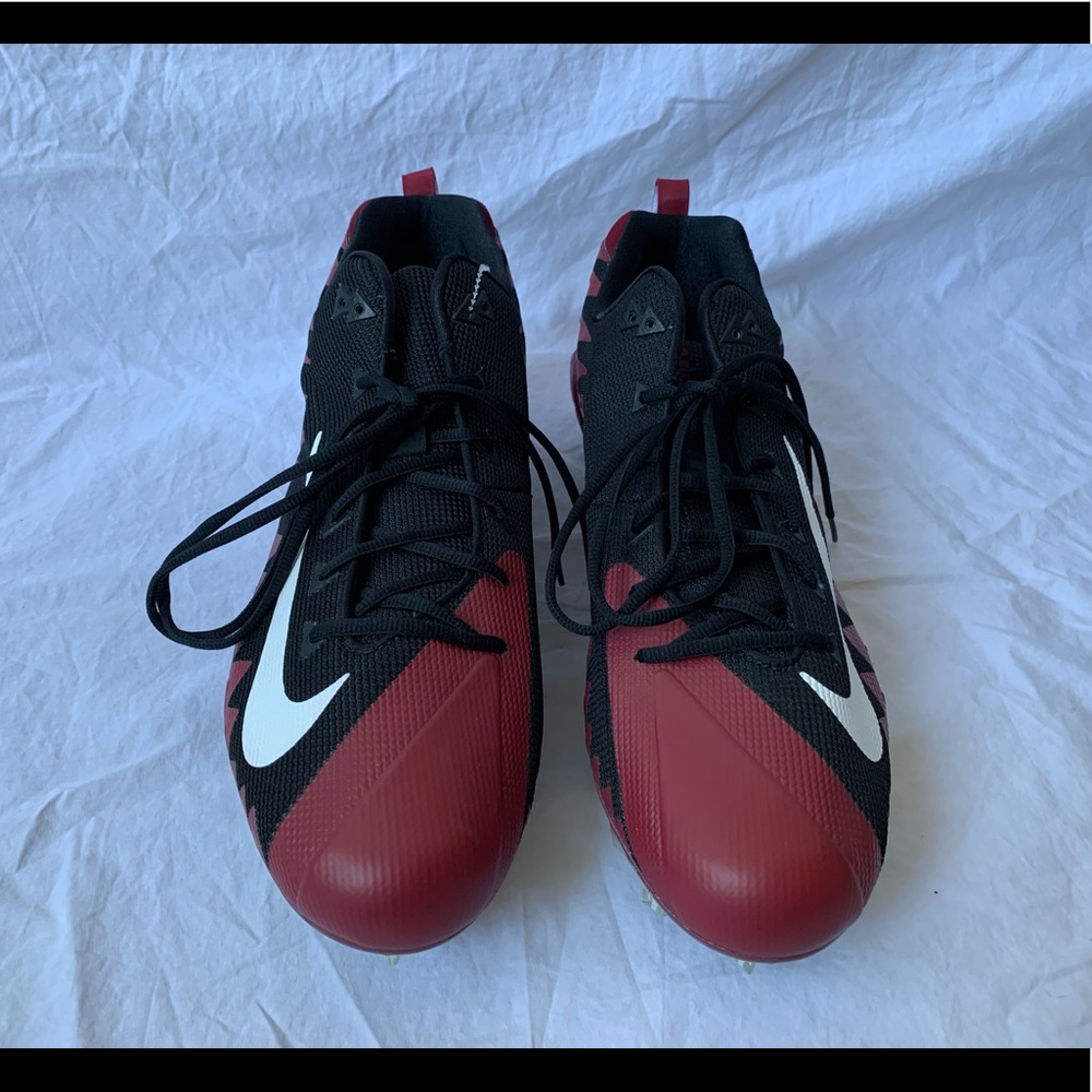 Nike Alpha Menace sz 18 Maroon Black 922804-016